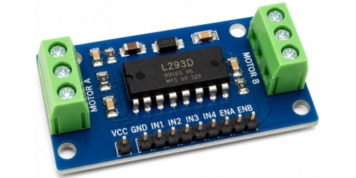 Electrónica do controlador de motor en sistemas robóticos