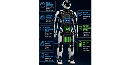 Deseño de potencia e protección en electrónica robótica