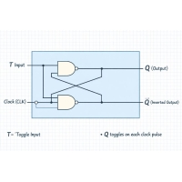 Alternar Flip-Flop: traballo, fórmula e aplicacións