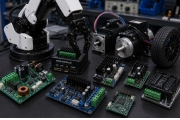 Electrónica de control de motores en robots humanoides