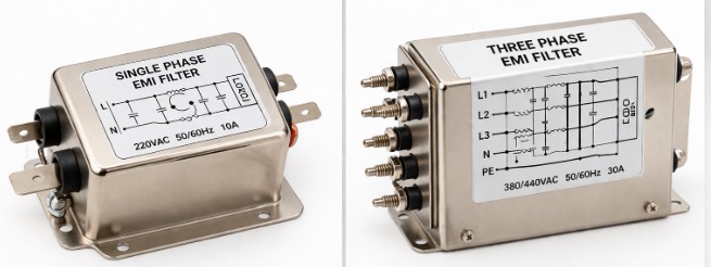 Single Phase Vs Three Phase EMI Filters