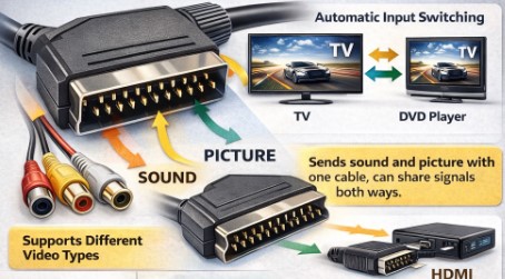 How A SCART Connector Works
