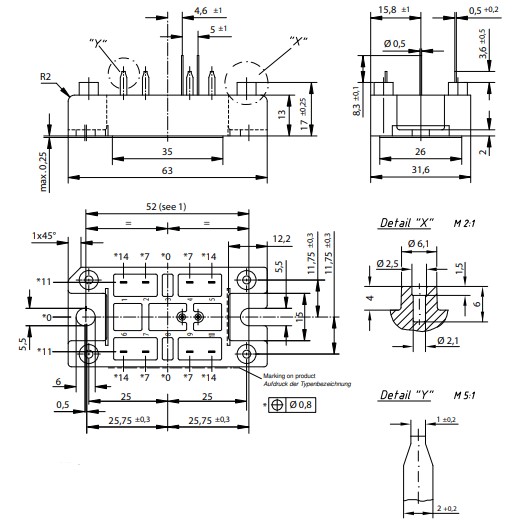 VUI72-16NOXT Package Outline