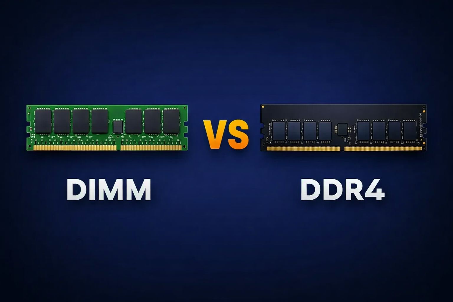 DIMM vs DDR4